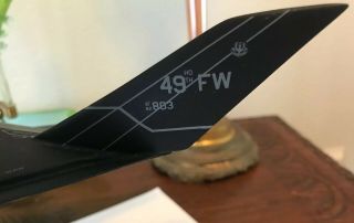 Toys & Models Corp.  Vintage 1/48 Lockheed Martin F - 117A BlackHawk.  Air Force Jet 10