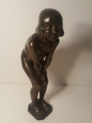 Antique Art Deco German Bronze Carl Gustav Hermann Gladenbeck