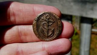Large Size 27mm British Royal Navy Officer Button