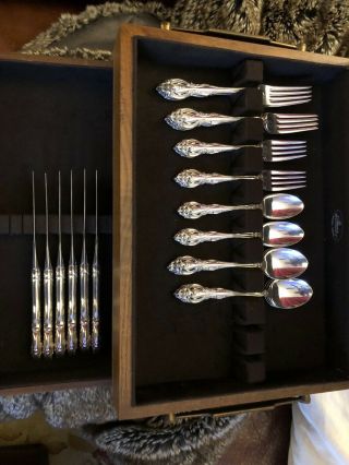 Gorham Sterling Silverware La Scala 30 Piece Set