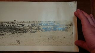 Fort Bliss Yard Long Panoramic Photo El Paso Texas Army Military Camp WWI 3