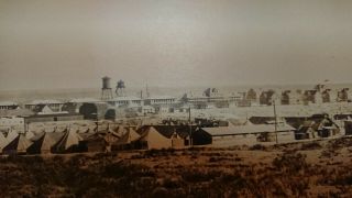 Fort Bliss Yard Long Panoramic Photo El Paso Texas Army Military Camp WWI 8