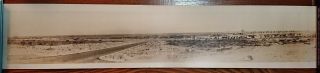 Fort Bliss Yard Long Panoramic Photo El Paso Texas Army Military Camp WWI 9