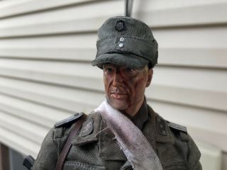 1/6 Custom Wounded German Strumfuhrer Dragon DiD WWII Action Figure Officer SS 8