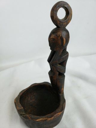Antique / Vintage African Wood Carving,  6 "