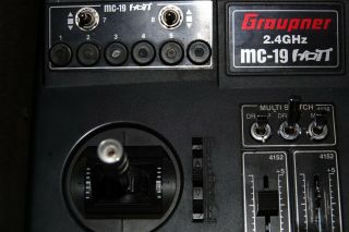 GROUPNER MC - 19 RADIO CONTROL - CONTROL UNIT GLIDERS PLANES - L@@K 3