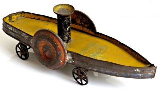 Vintage Rare Fallows Paddlewheel Boat C.  1880 