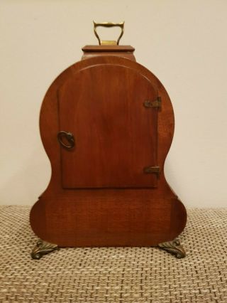 Vintage Wuba Warmink Mantle Clock from 1960,  double bell 3
