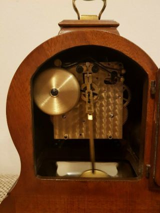 Vintage Wuba Warmink Mantle Clock from 1960,  double bell 5