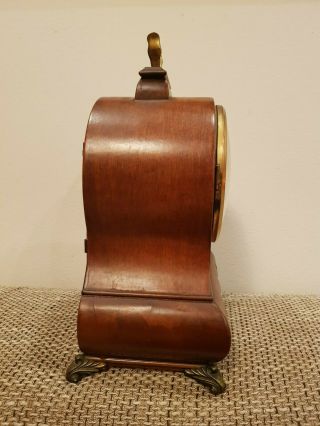 Vintage Wuba Warmink Mantle Clock from 1960,  double bell 7