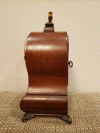 Vintage Wuba Warmink Mantle Clock from 1960,  double bell 8