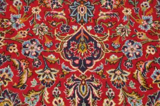 Traditional Persian Floral Area Rug Handmade Oriental Carpet 8 x 12 Medallion 10