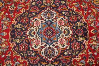Traditional Persian Floral Area Rug Handmade Oriental Carpet 8 x 12 Medallion 11