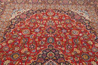 Traditional Persian Floral Area Rug Handmade Oriental Carpet 8 x 12 Medallion 12