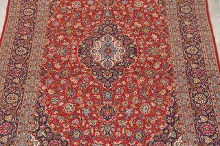 Traditional Persian Floral Area Rug Handmade Oriental Carpet 8 x 12 Medallion 3