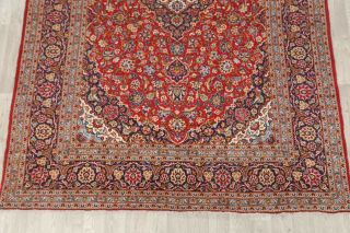 Traditional Persian Floral Area Rug Handmade Oriental Carpet 8 x 12 Medallion 6