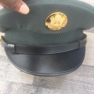 Vietnam Era USGI US Army Class A Service Dress Hat Cap Wool Serge AG - 44 7 2