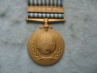 Korean War United Nations Medal Korea Bar 2