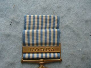 Korean War United Nations Medal Korea Bar 3