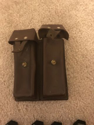 RUSSIAN Stechkin pistol APS holster WOODEN,  carrying sling,  magazines 8