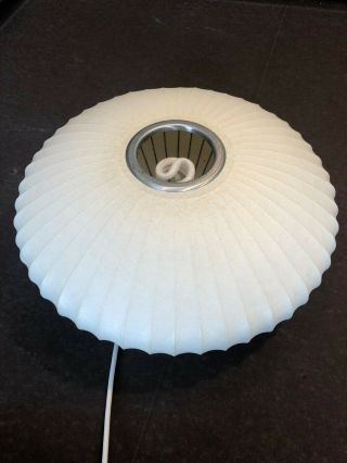 Vintage Howard Miller George Nelson Saucer Bubble Lamp in 2