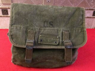 100 Orig Ww2 Gp General Purpose Musette Bag Pack 1945