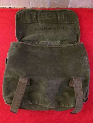 100 Orig WW2 GP General Purpose Musette Bag Pack 1945 9