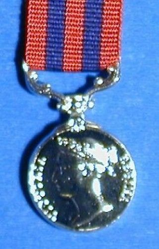 British India General Service Medal 1854 - 95 Miniature R0204
