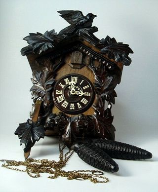 Vintage 1953 Japanese Made,  Cuckoo Clock In