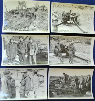 1953 Korean War Photo Album - Major General Frank H.  Partridge Grouping