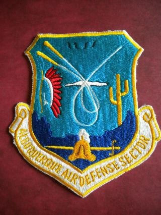 Albuquerque Air Defense Sector Usaf Patch