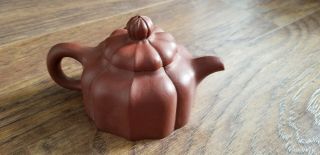 Chinese Yixing Zisha Clay Teapot With Delicate Design