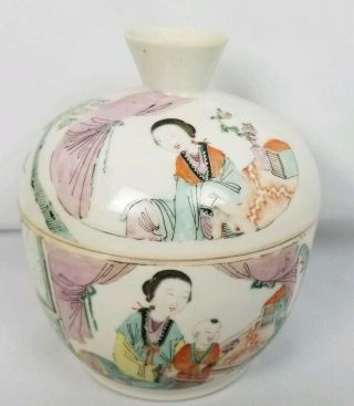 Antique 19th Century Chinese Porcelain With Writing