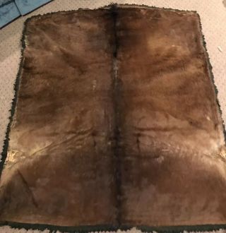 Large Vintage Horse Hide Blanket - - Western - Albert Lea Hide & Fur Mn