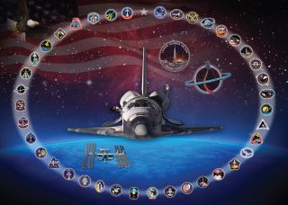 NASA ASTRONAUT LOGO LAPEL GOLD PIN UP US PILOT CREW APOLLO SPACE SHUTTLE STATION 4