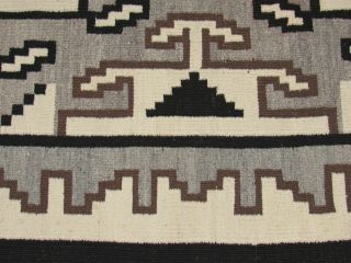 Fabulous Navajo Two Grey Hills Rug,  71 