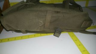 - 1943 dated WWII US Army M - 1945 Combat Field Pack Bag Backpack Vintage 6