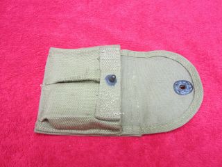 US WWII M1 - Carbine Pouch dated 1943 3