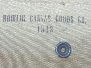 US WWII M1 - Carbine Pouch dated 1943 5