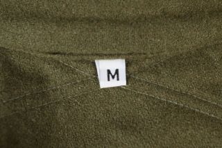 Vintage 50s US ARMY OG - 108 Wool Uniform Shirt Jacket USA Mens Size Medium 5