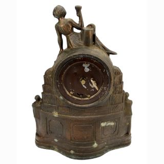 RARE 1933 United Electric Shelf Clock Brooklyn NY Repeal Prohibition 5