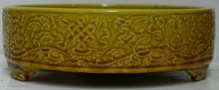 Very Interesting Chinese Large Bowl With Eight Immortal Symbols & Seal Mark Rare