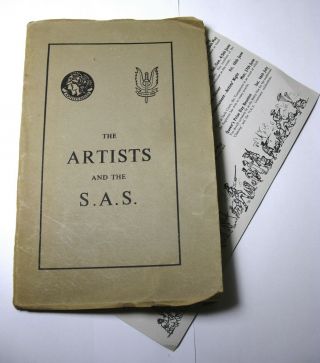 Vintage Sas Ext Rare 21 Sas Regimental Publication 1960 & 21 Sas 1960 Programme