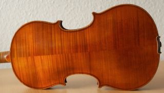 Old Violin 4/4 Geige Viola Cello Fiddle Label Louis Otto