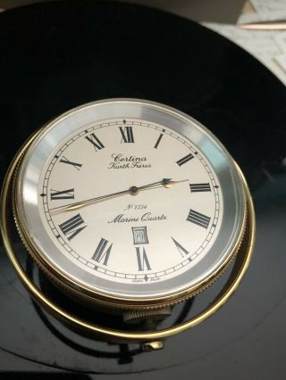 Very rare Certina Kurth Freres Marine Quartz No.  7354 navy chronometer,  1970s 4