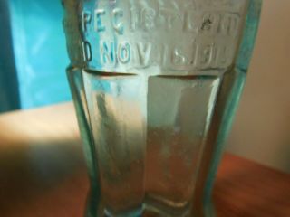 Coca Cola Bottle - November 16th,  1915 Ball Ground GA Aqua Blue Rare Find 2