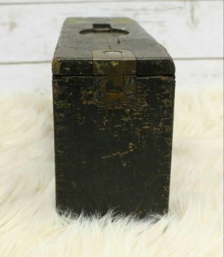 WWI Wood Dovetail Ammo Ammunition Box US Colt Vickers M1915 30 Cal.  Machine Gun 2