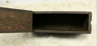 WWI Wood Dovetail Ammo Ammunition Box US Colt Vickers M1915 30 Cal.  Machine Gun 8