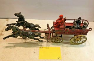Vintage Toys,  Wilkins Kenton Hubley Ives Parts,  526 Patrol & Figures,  Cast Iron