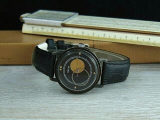 Raketa Kopernik Copernic Black Vintage Mens Mechanical Soviet Watch